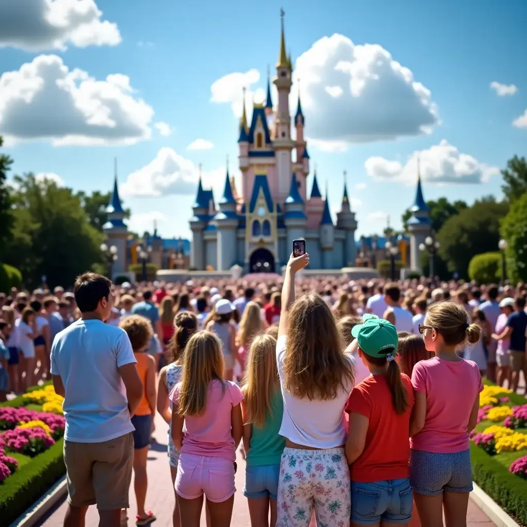 Dzieci budujące zamki z piasku na plaży.